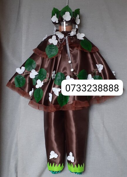 Costum Copac cu frunze si flori pentru copii