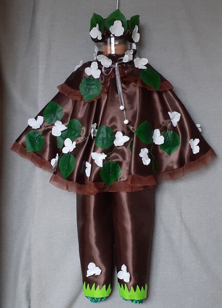 Costum Copac cu frunze si flori pentru copii