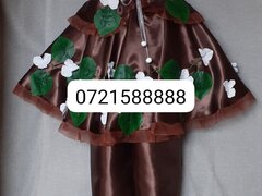 Costum Copac cu frunze si flori pentru copii